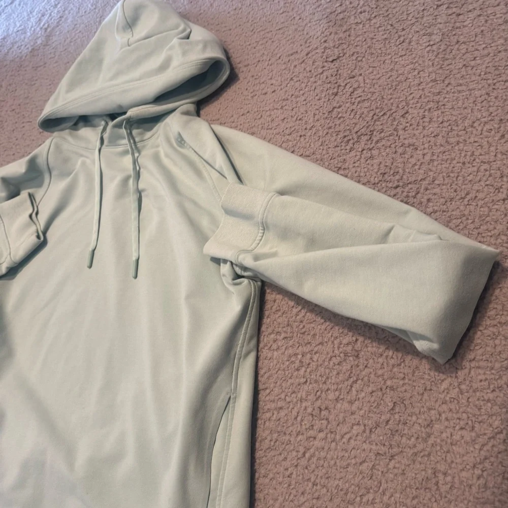 Lululemon City Sweat Hoodie Men M Color Hazy Jade Stretch Performance Casual